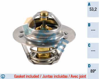 FAE 5202489 Thermostat, coolant 5202489: Buy near me in Poland at 2407.PL - Good price!