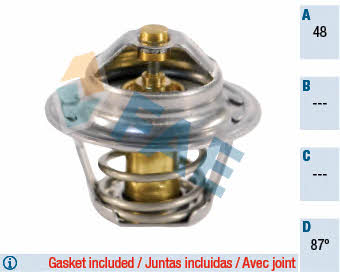 FAE 5202987 Thermostat, coolant 5202987: Buy near me in Poland at 2407.PL - Good price!