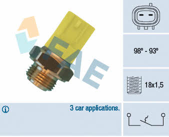FAE 36500 Fan switch 36500: Buy near me in Poland at 2407.PL - Good price!