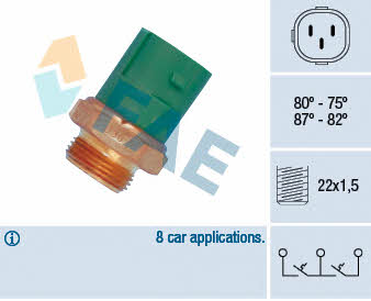 FAE 38165 Fan switch 38165: Buy near me in Poland at 2407.PL - Good price!