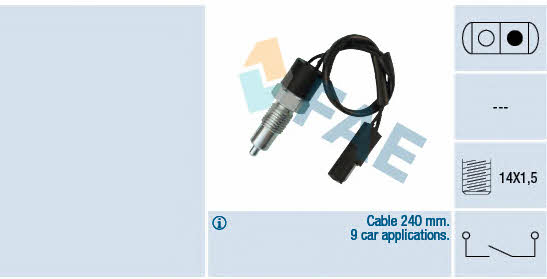 FAE 40320 Reverse gear sensor 40320: Buy near me in Poland at 2407.PL - Good price!