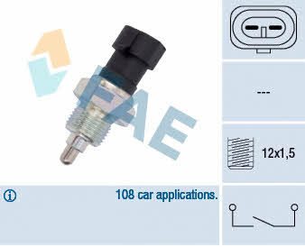 FAE 40511 Reverse gear sensor 40511: Buy near me in Poland at 2407.PL - Good price!