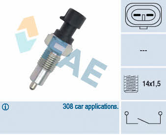 FAE 40520 Reverse gear sensor 40520: Buy near me in Poland at 2407.PL - Good price!