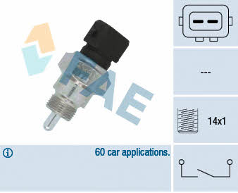 FAE 40655 Reverse gear sensor 40655: Buy near me in Poland at 2407.PL - Good price!