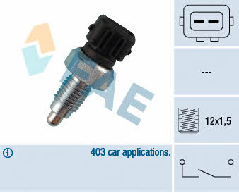 FAE 40660 Reverse gear sensor 40660: Buy near me in Poland at 2407.PL - Good price!
