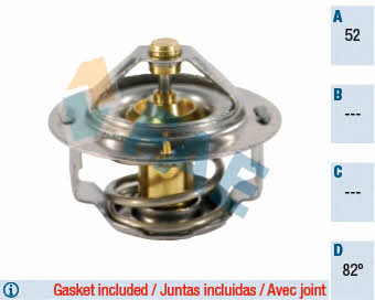 FAE 5204682 Thermostat, coolant 5204682: Buy near me in Poland at 2407.PL - Good price!
