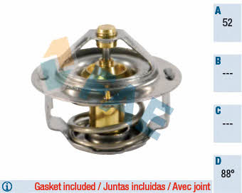 FAE 5204688 Thermostat, coolant 5204688: Buy near me in Poland at 2407.PL - Good price!