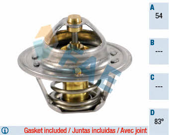 FAE 5204783 Thermostat, coolant 5204783: Buy near me in Poland at 2407.PL - Good price!