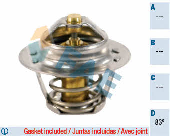 FAE 5205083 Thermostat, coolant 5205083: Buy near me at 2407.PL in Poland at an Affordable price!