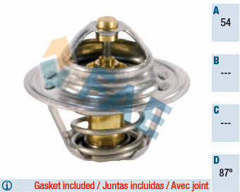FAE 5205287 Thermostat, coolant 5205287: Buy near me in Poland at 2407.PL - Good price!