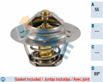 FAE 5205389 Thermostat, coolant 5205389: Buy near me in Poland at 2407.PL - Good price!