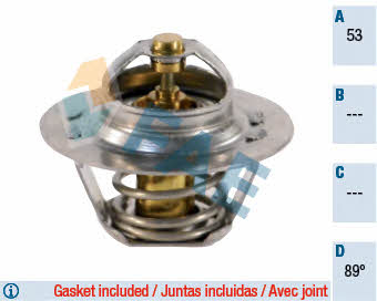 FAE 5205689 Thermostat, coolant 5205689: Buy near me in Poland at 2407.PL - Good price!