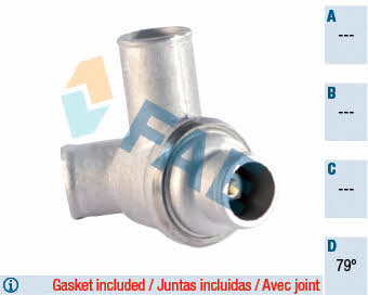 FAE 5300579 Thermostat, coolant 5300579: Buy near me in Poland at 2407.PL - Good price!