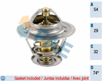 FAE 5300874 Thermostat, coolant 5300874: Buy near me in Poland at 2407.PL - Good price!