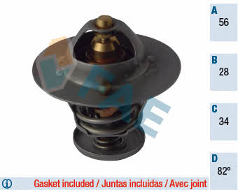 FAE 5301982 Thermostat, coolant 5301982: Buy near me in Poland at 2407.PL - Good price!