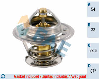 FAE 5302487 Thermostat, coolant 5302487: Buy near me in Poland at 2407.PL - Good price!