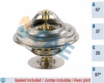 FAE 5302687 Thermostat, coolant 5302687: Buy near me in Poland at 2407.PL - Good price!