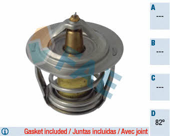 FAE 5302882 Thermostat, coolant 5302882: Buy near me in Poland at 2407.PL - Good price!