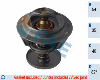 FAE 5302982 Thermostat, coolant 5302982: Buy near me in Poland at 2407.PL - Good price!