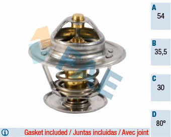FAE 5303980 Thermostat, coolant 5303980: Buy near me in Poland at 2407.PL - Good price!
