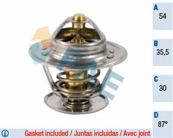 FAE 5303987 Thermostat, coolant 5303987: Buy near me in Poland at 2407.PL - Good price!