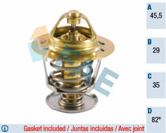 FAE 5304082 Thermostat, coolant 5304082: Buy near me in Poland at 2407.PL - Good price!
