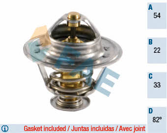 FAE 5304182 Thermostat, coolant 5304182: Buy near me in Poland at 2407.PL - Good price!