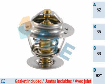 FAE 5305192 Thermostat, coolant 5305192: Buy near me in Poland at 2407.PL - Good price!