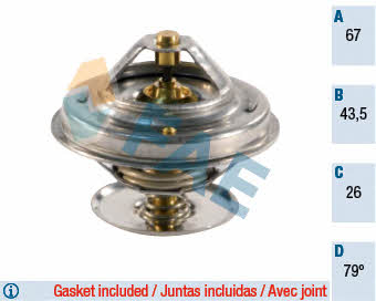 FAE 5305479 Thermostat, coolant 5305479: Buy near me at 2407.PL in Poland at an Affordable price!
