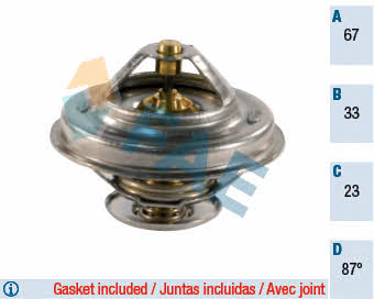FAE 5305587 Thermostat, coolant 5305587: Buy near me in Poland at 2407.PL - Good price!