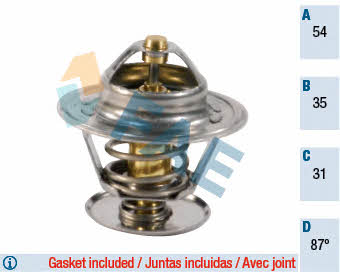 FAE 5307087 Thermostat, coolant 5307087: Buy near me in Poland at 2407.PL - Good price!