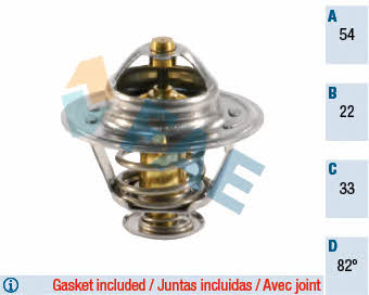 FAE 5307582 Thermostat, coolant 5307582: Buy near me in Poland at 2407.PL - Good price!