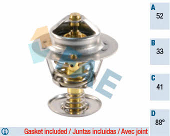FAE 5307688 Thermostat, coolant 5307688: Buy near me in Poland at 2407.PL - Good price!