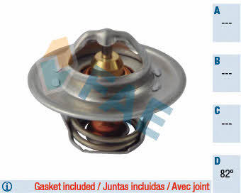 FAE 5315082 Thermostat, coolant 5315082: Buy near me at 2407.PL in Poland at an Affordable price!