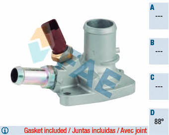 FAE 5317588 Thermostat, coolant 5317588: Buy near me in Poland at 2407.PL - Good price!