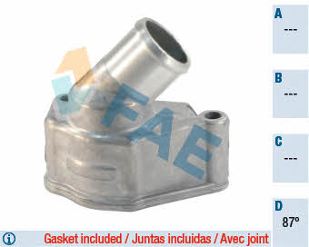 FAE 5321287 Thermostat, coolant 5321287: Buy near me in Poland at 2407.PL - Good price!