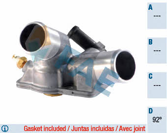 FAE 5321492 Thermostat, coolant 5321492: Buy near me in Poland at 2407.PL - Good price!
