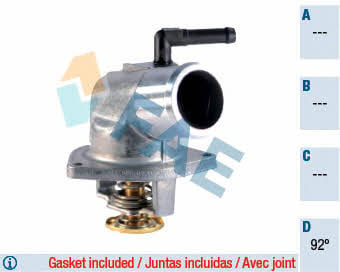 FAE 5321692 Thermostat, coolant 5321692: Buy near me in Poland at 2407.PL - Good price!
