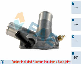 FAE 5322292 Thermostat, coolant 5322292: Buy near me in Poland at 2407.PL - Good price!