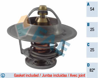 FAE 5322482 Thermostat, coolant 5322482: Buy near me in Poland at 2407.PL - Good price!