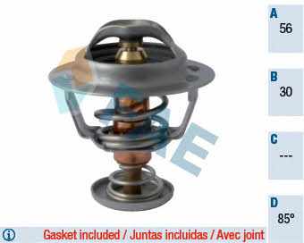 FAE 5322585 Thermostat, coolant 5322585: Buy near me in Poland at 2407.PL - Good price!