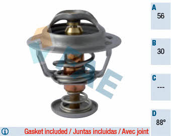 FAE 5322588 Thermostat, coolant 5322588: Buy near me in Poland at 2407.PL - Good price!