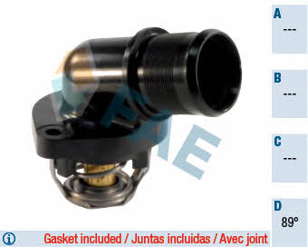 FAE 5322689 Thermostat, coolant 5322689: Buy near me in Poland at 2407.PL - Good price!
