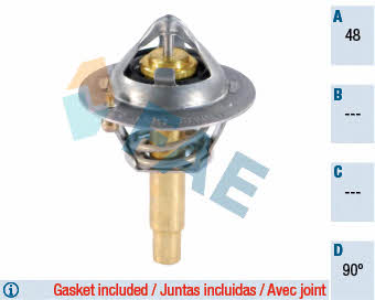 FAE 5323390 Thermostat, coolant 5323390: Buy near me in Poland at 2407.PL - Good price!