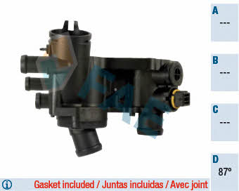 FAE 5323787 Thermostat, coolant 5323787: Buy near me in Poland at 2407.PL - Good price!