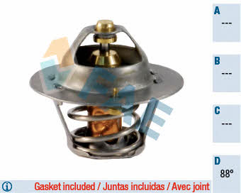 FAE 5323988 Thermostat, coolant 5323988: Buy near me in Poland at 2407.PL - Good price!