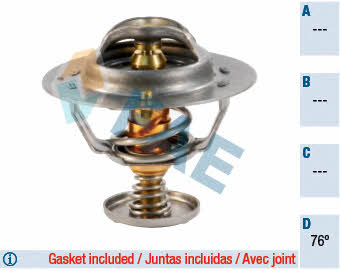 FAE 5324576 Thermostat, coolant 5324576: Buy near me in Poland at 2407.PL - Good price!