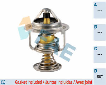 FAE 5324880 Thermostat, coolant 5324880: Buy near me in Poland at 2407.PL - Good price!