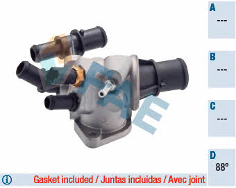 FAE 5326588 Thermostat, coolant 5326588: Buy near me in Poland at 2407.PL - Good price!