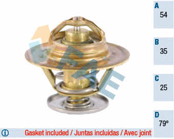 FAE 5330879 Thermostat, coolant 5330879: Buy near me in Poland at 2407.PL - Good price!